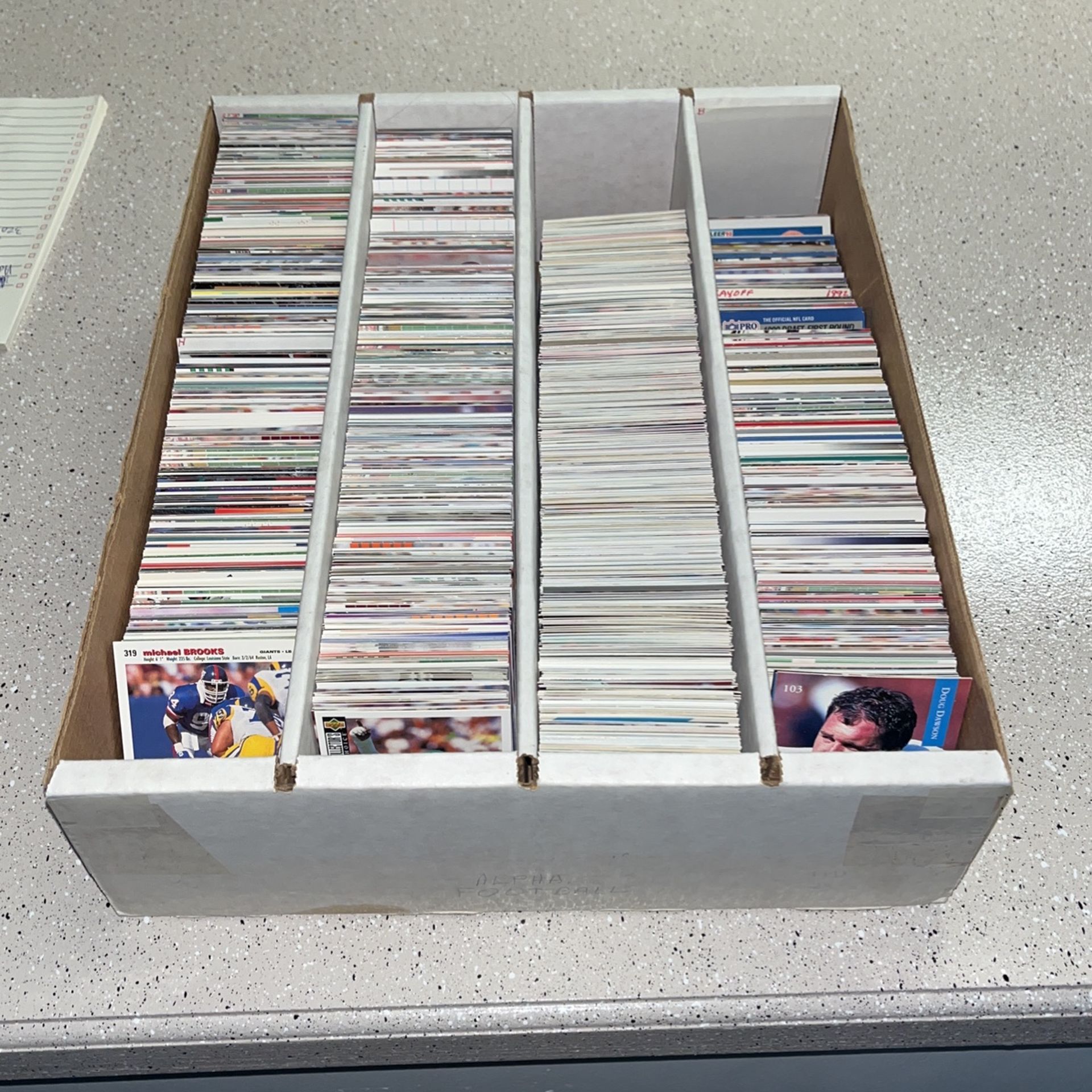Box Of Old Sports Cards (Early To Mid 90’s