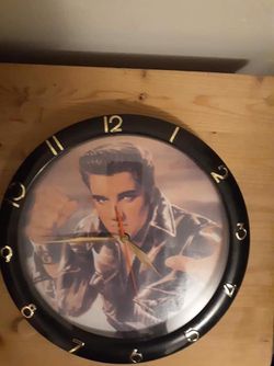 Elvis clock