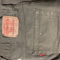 Men’s Levi’s olive Green 34x30