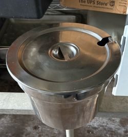 Stainless Steel Inset Pot with Lid