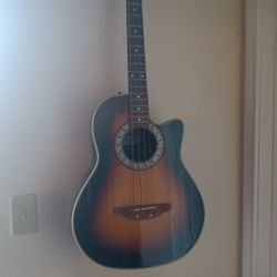 OVATION Acoustic Electric Bass Guitar $125