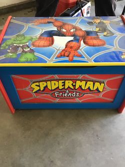 Spider-Man toy box