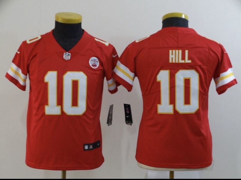 NFL KC Chiefs Hill Jersey