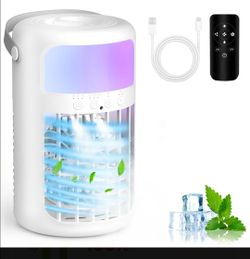 Portable Mini Air Cooler with Remote
