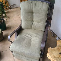 Outdoor Reclining Chair Set