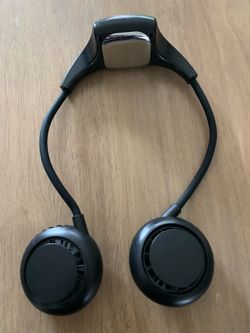 Portable neck fan