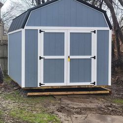 10x12 Lofted Shed