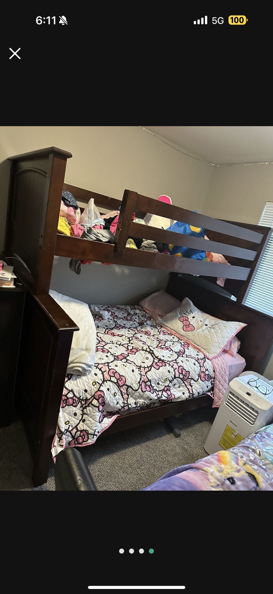 Wooden Bunk Bed