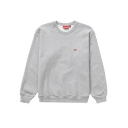 Supreme Small Box Crewneck Heather Grey Size XL DS