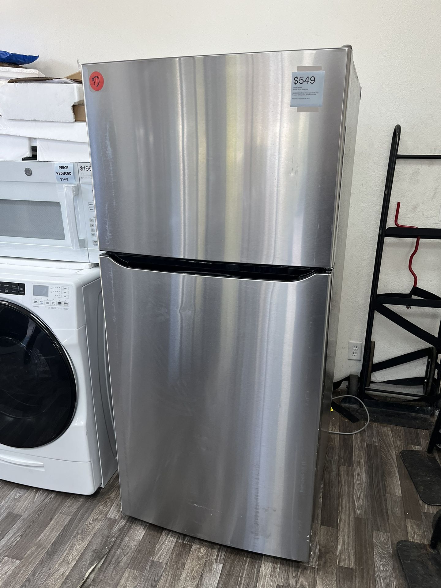 Only $549 Top Freezer Refrigerator, See Pics