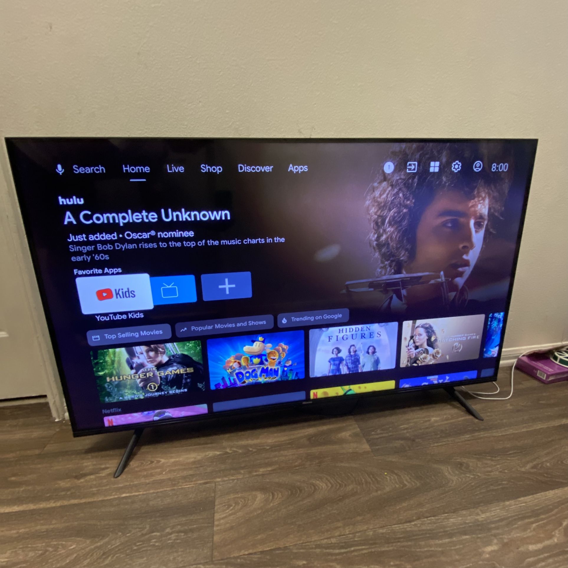 55” Smart TV HiSense 4K
