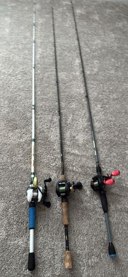 Selling 3 Baitcasters