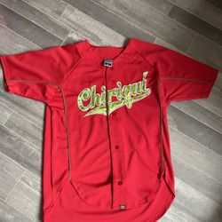 VINTAGE Panama PROBEIS Chiriqui Wilson Baseball Jersey Size Large