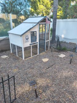 Tractor Supply Hand Painted Chicken Coop