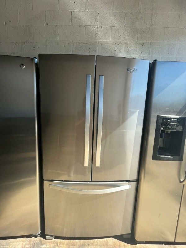 Refrigerator Whirpool 36 Inch Stainless Steel