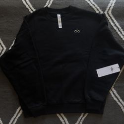 BLACK ALO CREWNECK S-XL