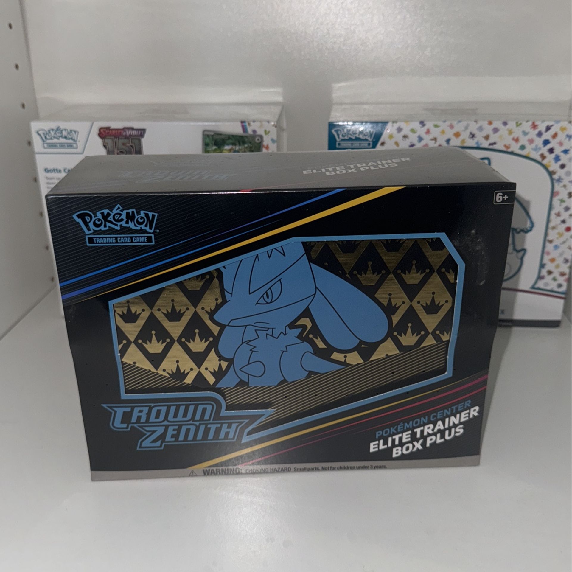 Pokemon Center ETB Crown Zenith Elite Trainer Box