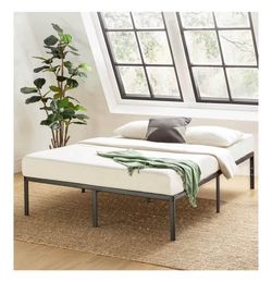 Bed frame and mattress