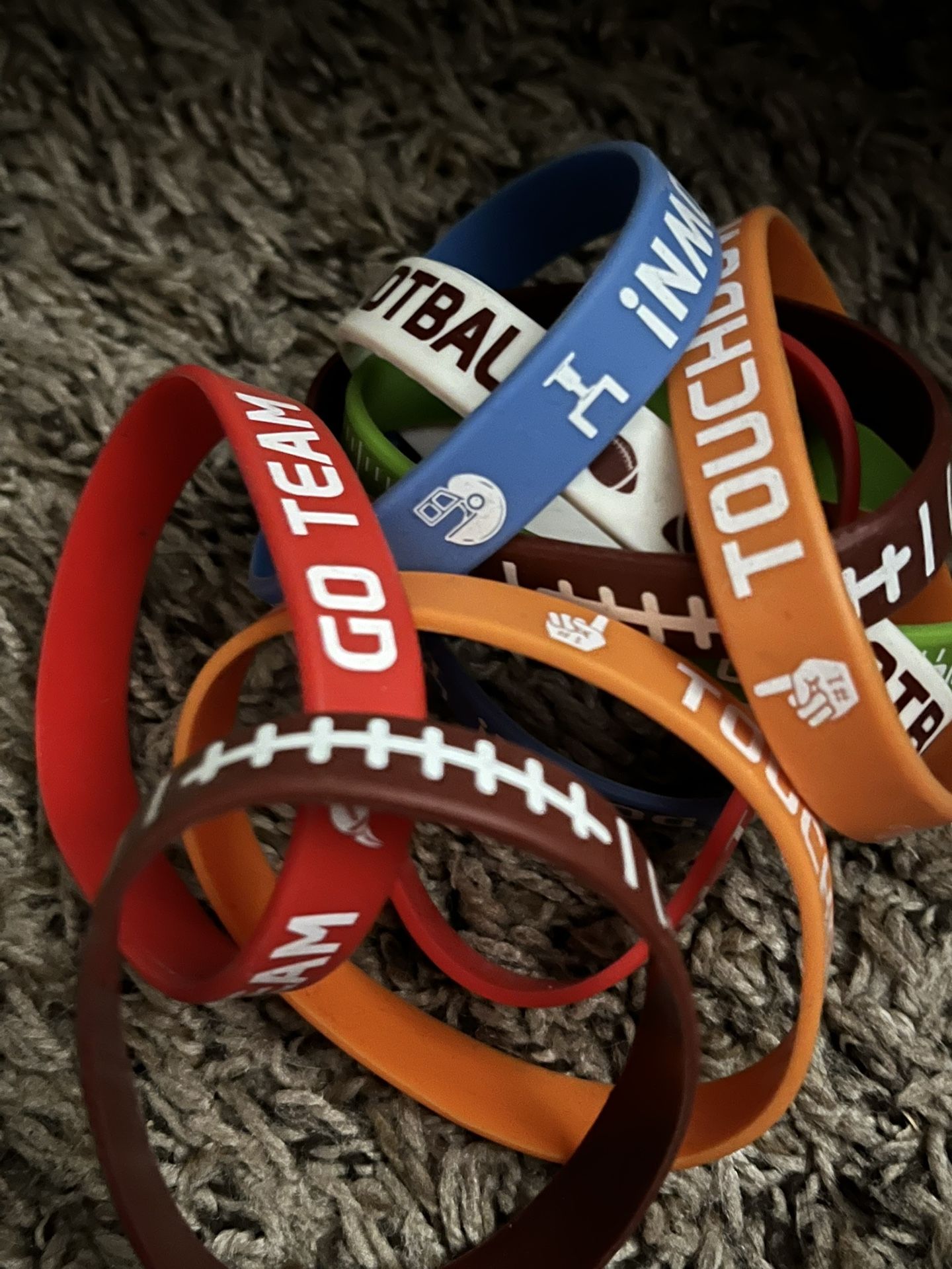 football bracelets