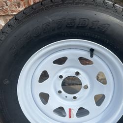 Trailer Tire An Rim