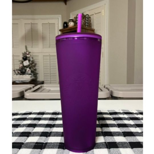 Icy Starbucks Cup Willing To Trade For New Purple Soft Touch for Sale in  Los Angeles, CA - OfferUp