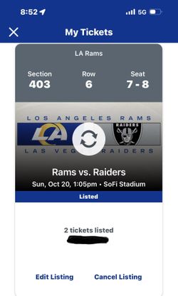 Rams Vs Raiders