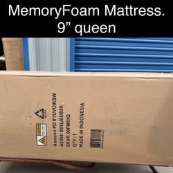 Brand New. 9” Queen Size MemoryFoam Mattress 