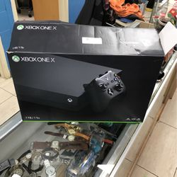 XBOX ONE X With 3 Games