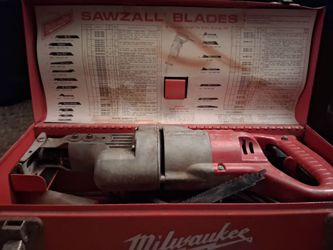 Milwaukee sawzall Old School Original Box