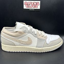 Jordan 1 Low SE Craft Inside Out Tech Grey Sz. 12