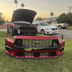 2024 mustang front bumper