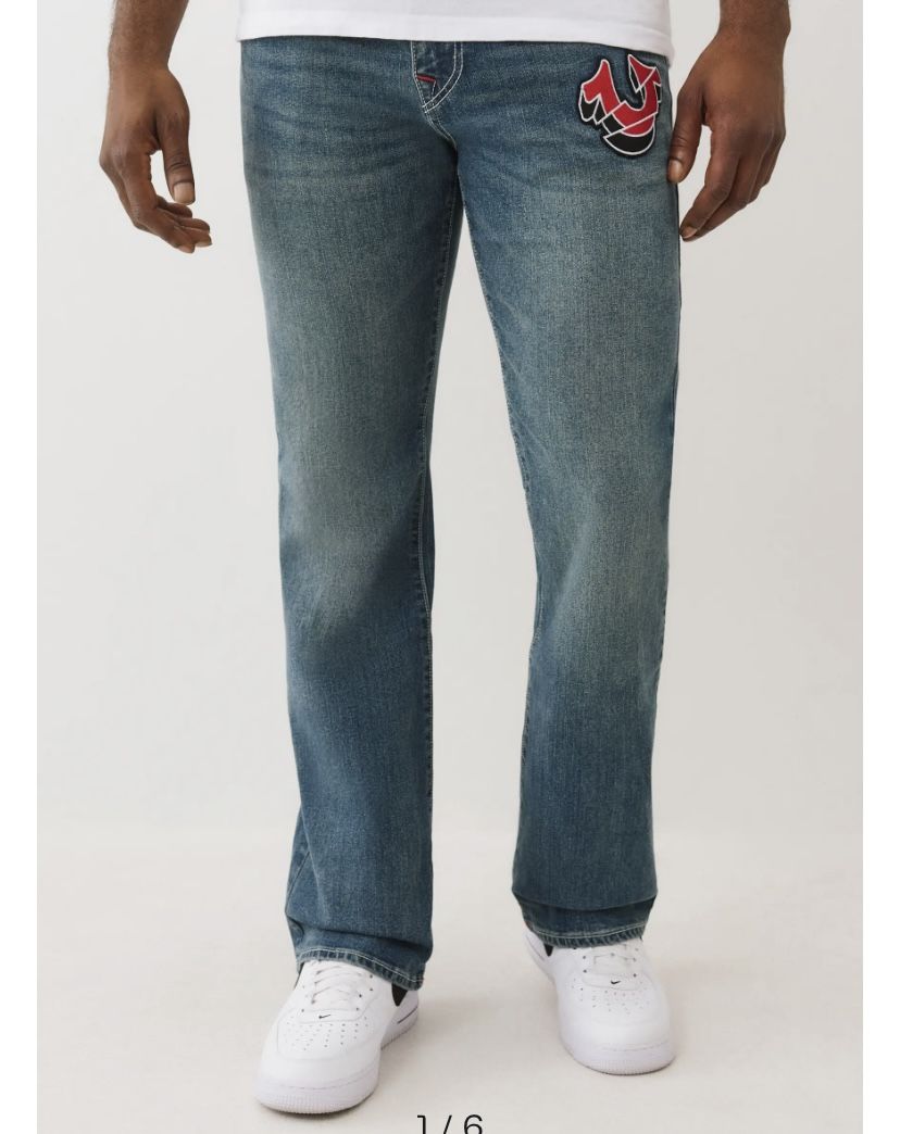Mens True Religion Relax Bootcut Size 34x30