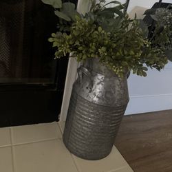 Tin Vase