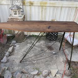 Antique Wooden Ironing Board