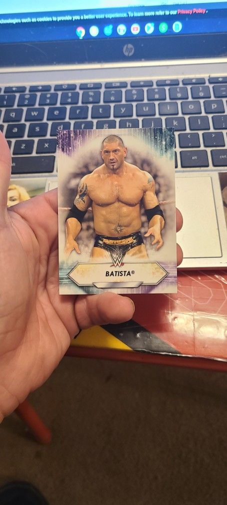 Batista Wwe Card