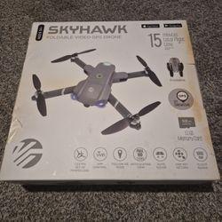 Skyhawk Foldable GPS Drone.