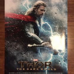 Marvel Thor Dark World Original Theater Teaser Poster