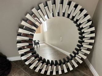 Sunburst Circular Mirror