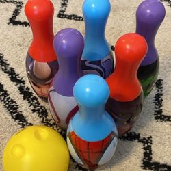 Spidey & Friends Bowling Set