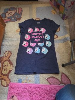 Daddy Girl Shirt Size 10/12