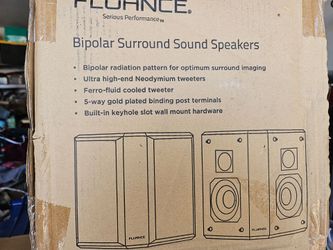 Fluance Bipolar Surround Sound Speakers