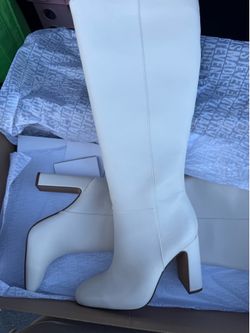 Steve Madden Boots-Abbey Bone (white)  size 7