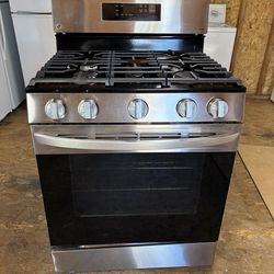 Stove gas LG stainless steel 5 burner