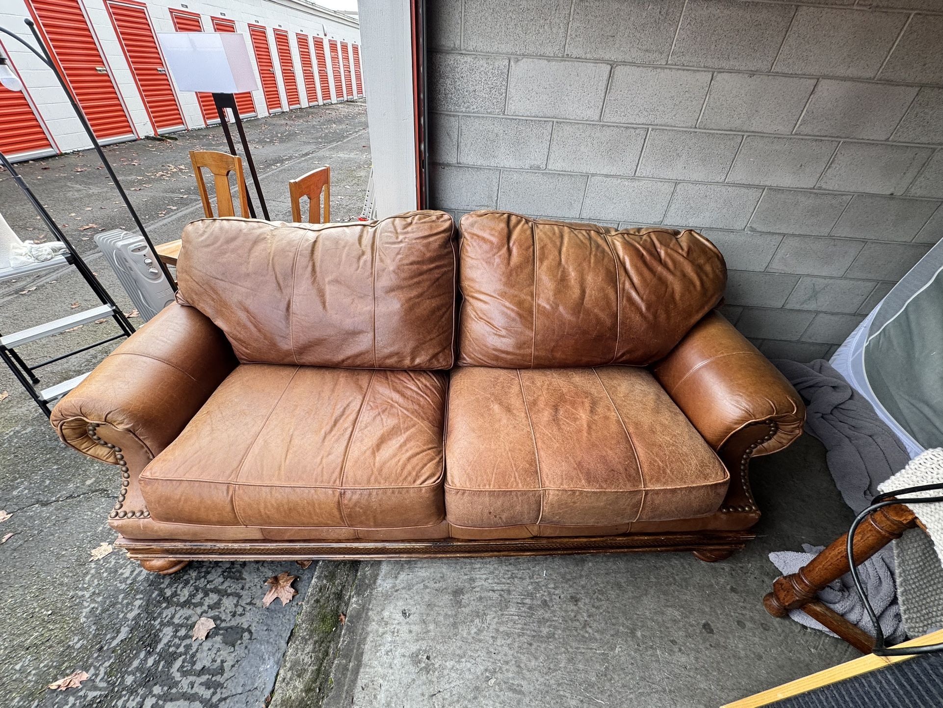 Leather Couch