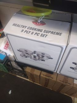 Stainless Steel 6-piece Cookware Set