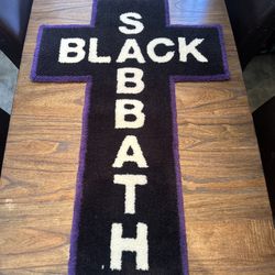 Supreme Black Sabbath Rug