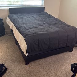 Full Size Bed Set (Frame/Box/& Head board)
