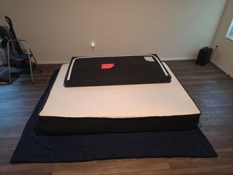 Queen Bed in a Box with Memory Foam.