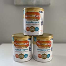 Nutramigen Hypoallergenic Baby Formula 12.6 Oz Expires 10/01/2026