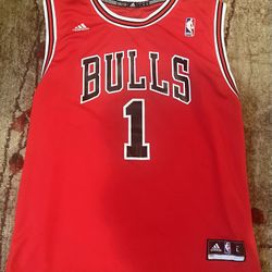 D Rose Bulls Jersey